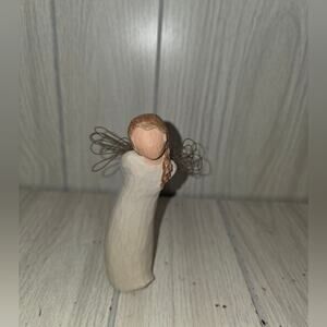 Vtg Demdaco 2002 Willow Tree Thank You Angel Susan Lordi Shelf Sitter